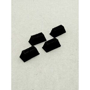 Foot Mounts (Set of 4 Feet) For Olivetti Lettera 32, 31, Ventura Typewriters